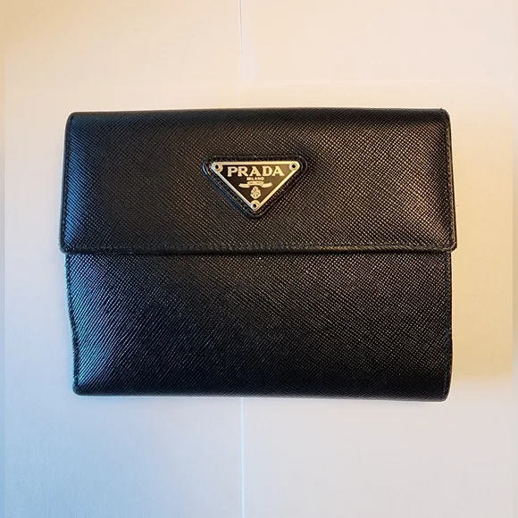 PRADA Tessuto Leather Wallet - Picture 1 of 15